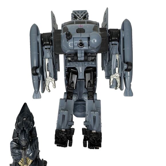 Transformer Toy Figure Lot Y2K TOMY Hasbro Starscream Wolf Zoid Last Knight Gyro - Picture 12 of 13